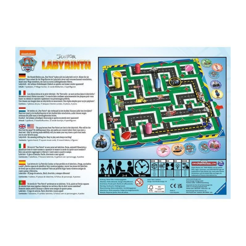 Paw Patrol Junior Maze