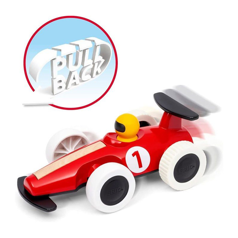 Large racing car with retrofrimration - Premier AGE awakening toy -731
