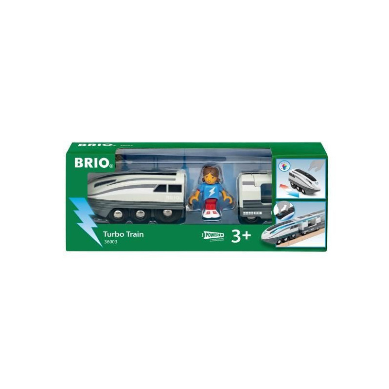 Electric train Locomotive with super fast batteries -7312350360035 - B