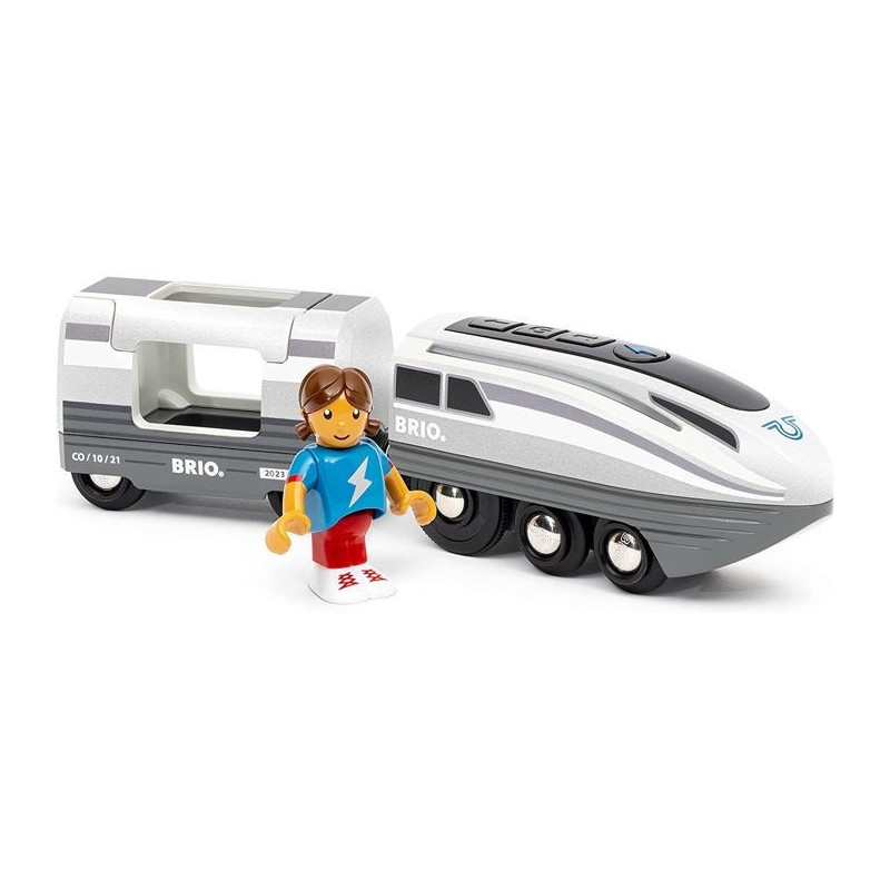 Electric train Locomotive with super fast batteries -7312350360035 - B