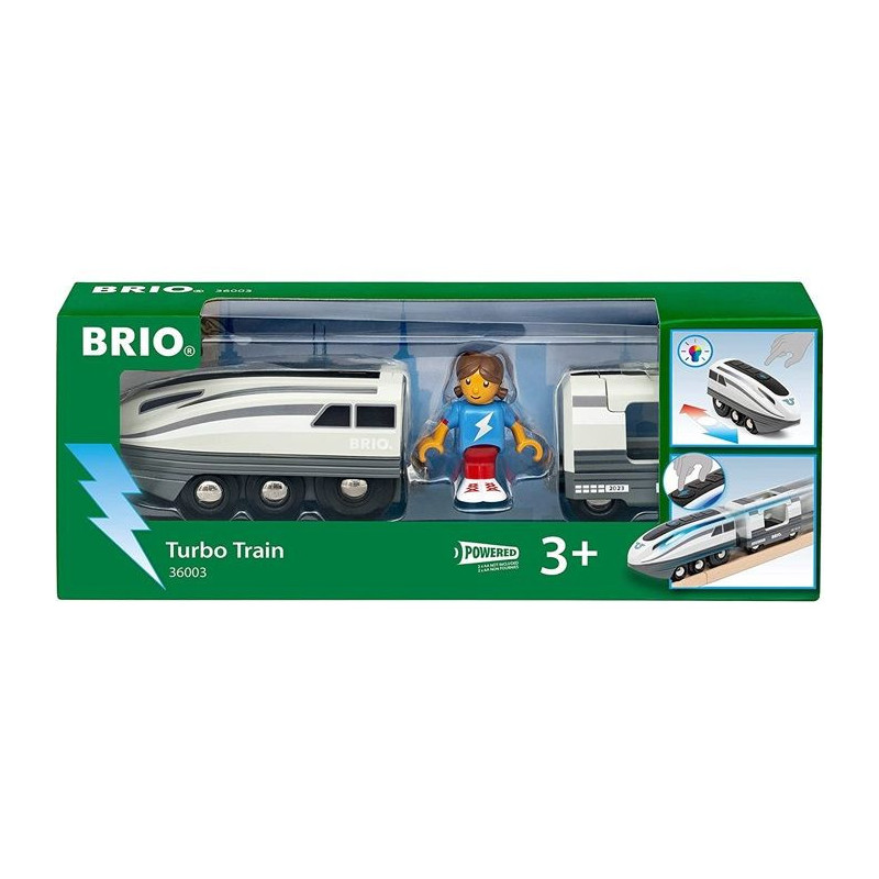 Electric train Locomotive with super fast batteries -7312350360035 - B
