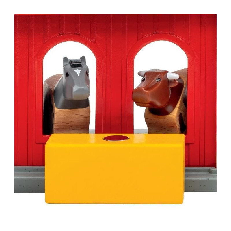 Animal barn - Accessory for wooden train circuit -7312350360127 - Brio