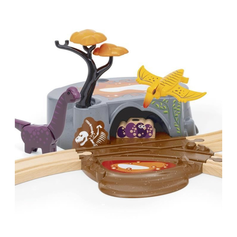 BRIO Dinosaur Adventure Circuit-7312350360943-From 3 years old