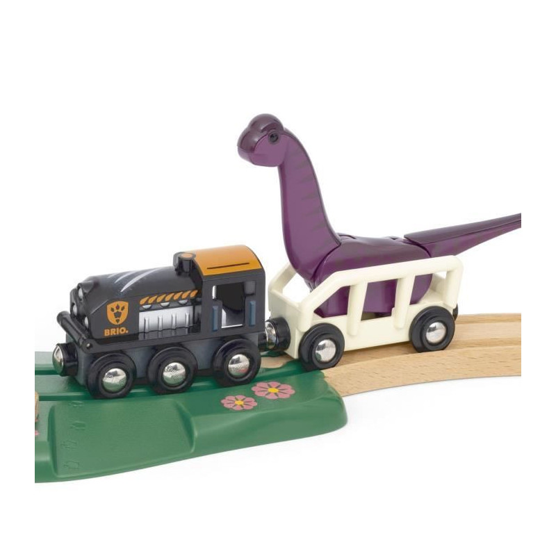 BRIO Dinosaur Adventure Circuit-7312350360943-From 3 years old