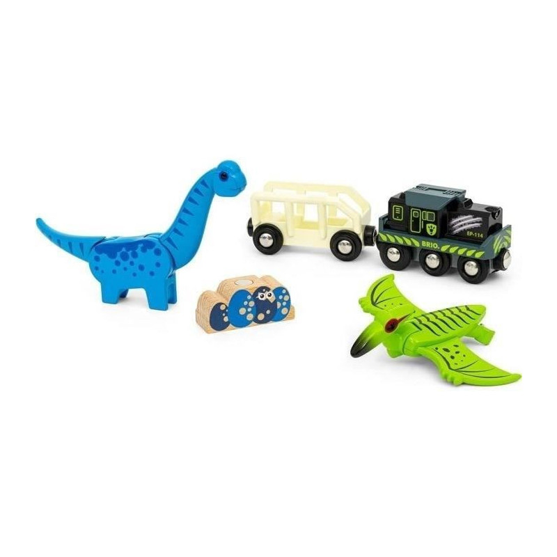 BRIO Dinosaur Battery Operated Train-7312350360967-Ages 3 and up