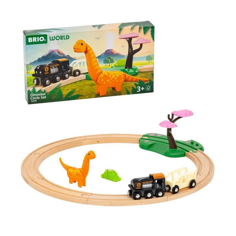 BRIO Dinosaur Circuit-7312350360981-From 3 years old