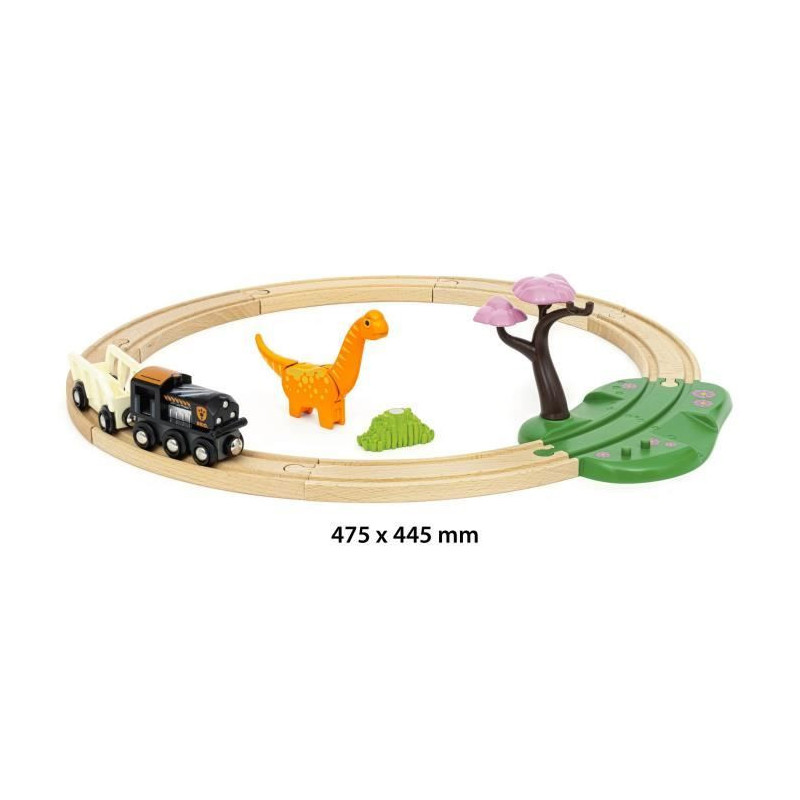 BRIO Dinosaur Circuit-7312350360981-From 3 years old
