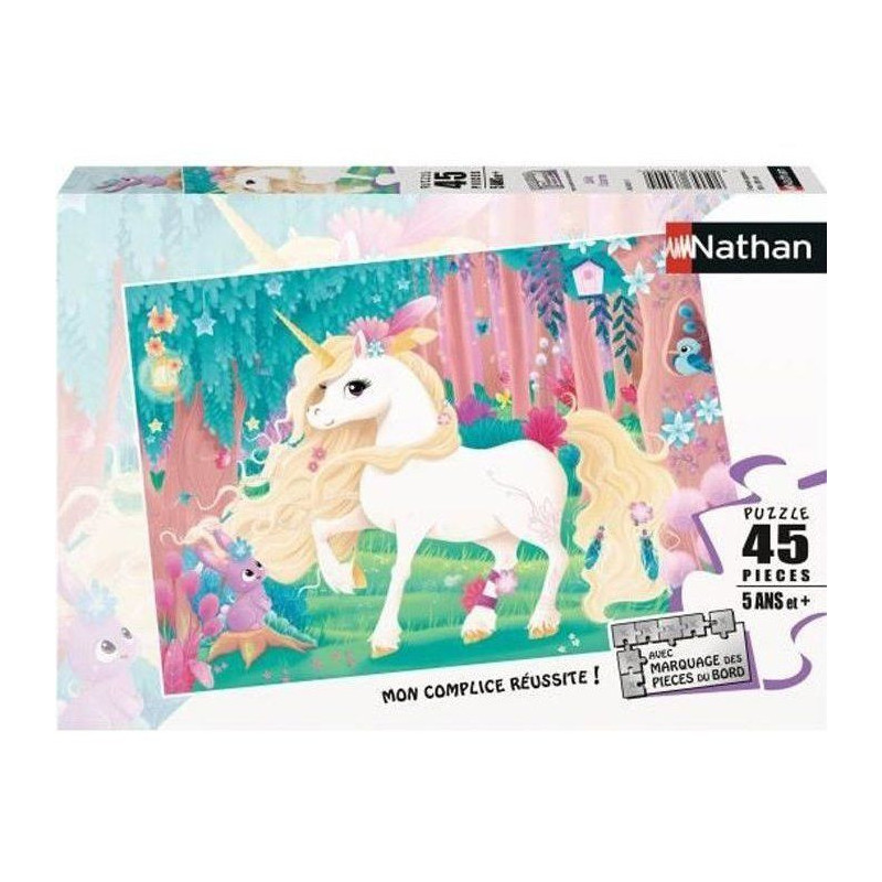 RAVENSBURGER - 45 pieces puzzle Pretty unicorn