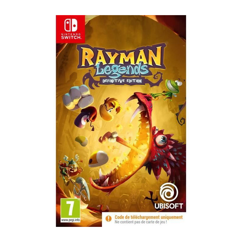 Rayman Legends Definitive Edition Switch Game (Download Code)