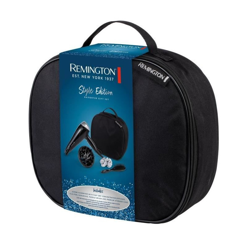 Remington D3171GP Style Edit Hair Dryer Set – 2200W - Storage Vanity