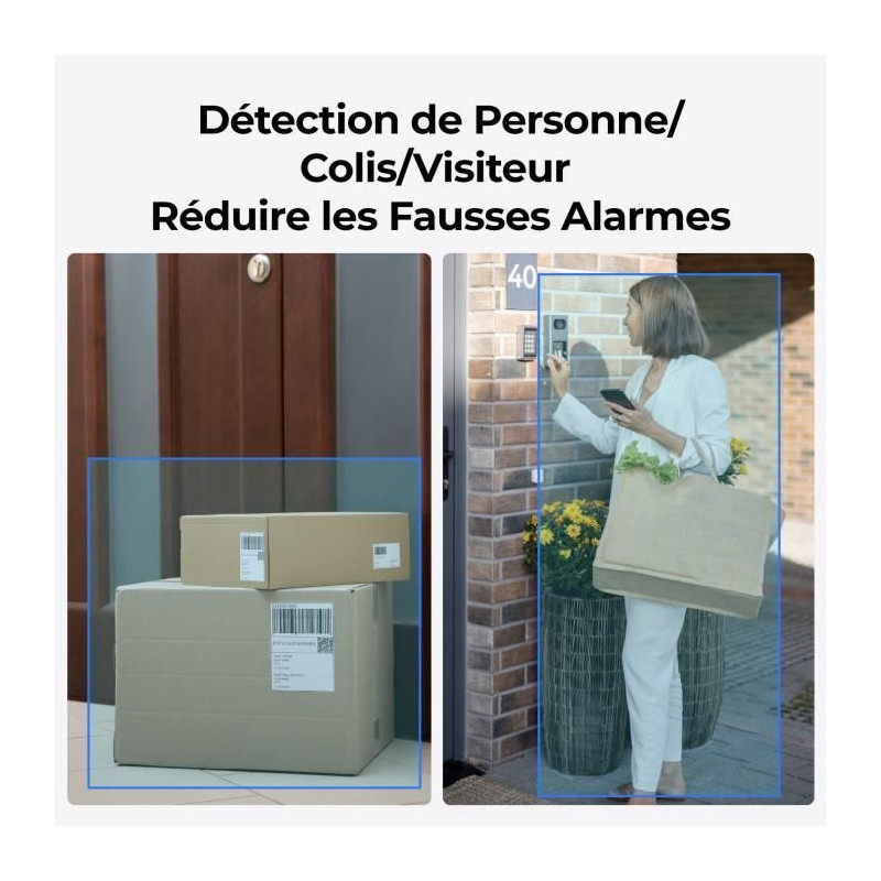 Intercom - REOLINK - D340W - Black