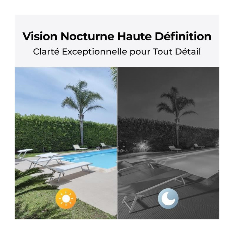 Indoor camera - REOLINK - E330 - 5MP - White