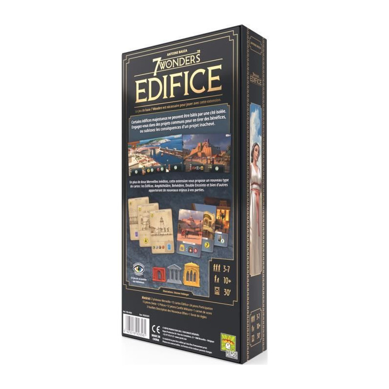 7 Wonders EDIFICES - Board game - ASMODEE