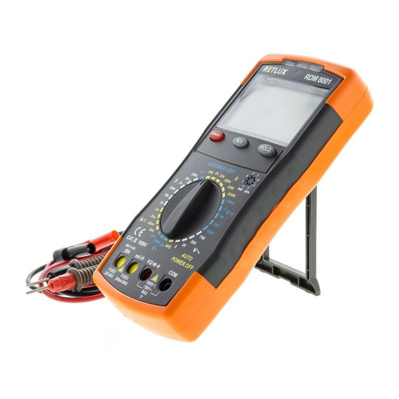 Digital multimeter - RETLUX - RDM 8001