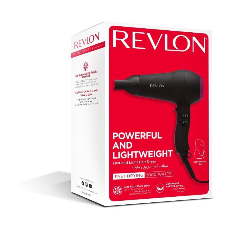 REVLON Fast Dry Lightweight Hair Dryer