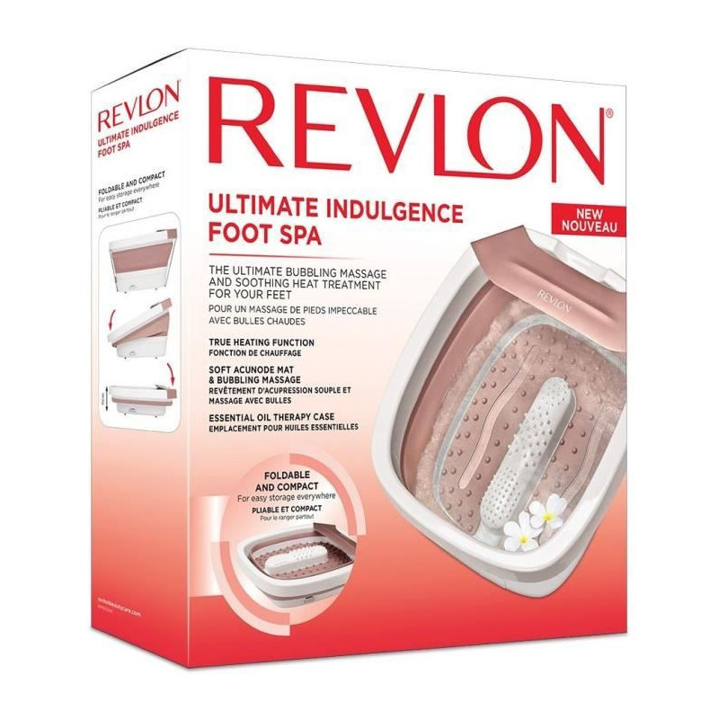 REVLON RVFB7034E Ultimate Foot Spa - Thalasso Foldable and compact foo
