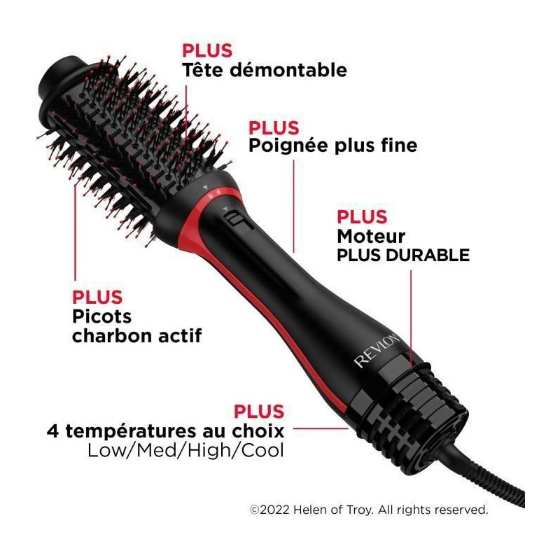 One Step Volumizer Plus Revlon RVDR5298 brush - Removable head