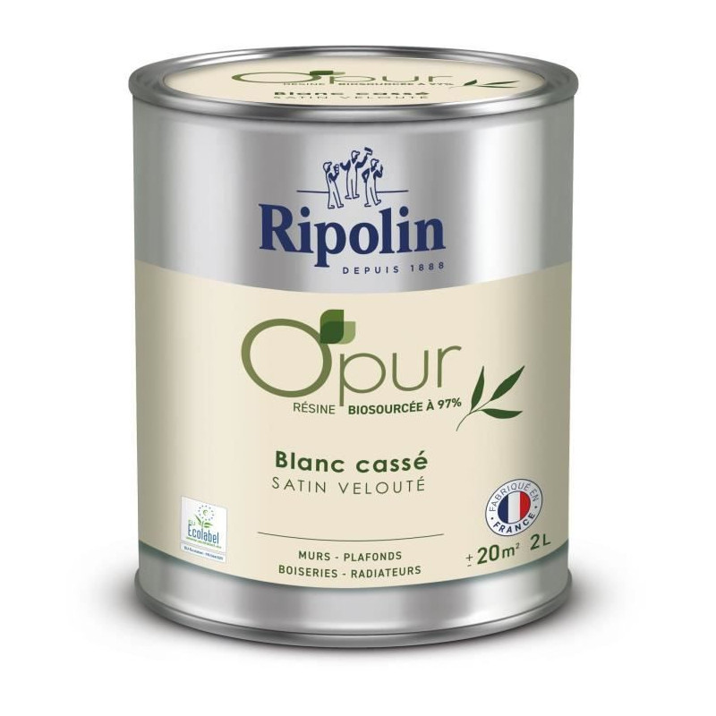 O'PUR paint for walls, woodwork & radiators - RIPOLIN - 472823 - Off-w