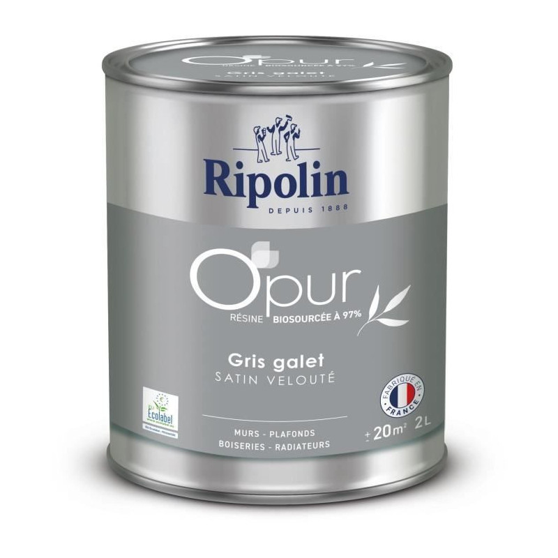 O'PUR paint for walls, woodwork & radiators - RIPOLIN - 472824 - Pebbl