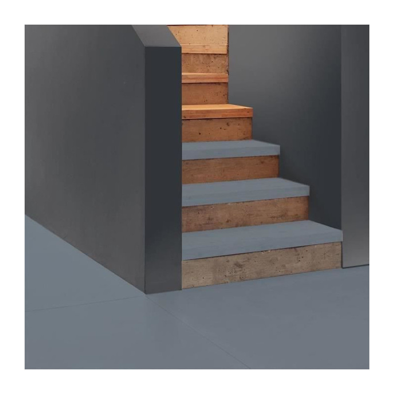 RIPOLIN Interior & Exterior Floor Paint - Loft Gray Ral 7046 Satin, 2,