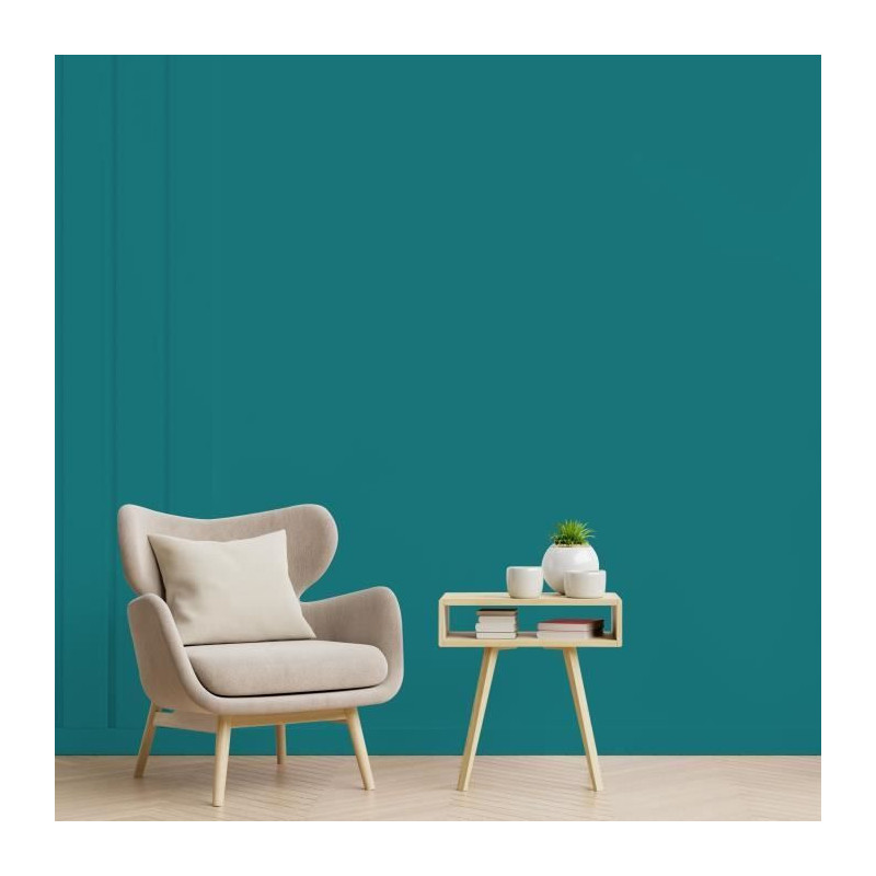 RIPOLIN All Pieces Wall Paint - Pop Satin Blue, 2.5L