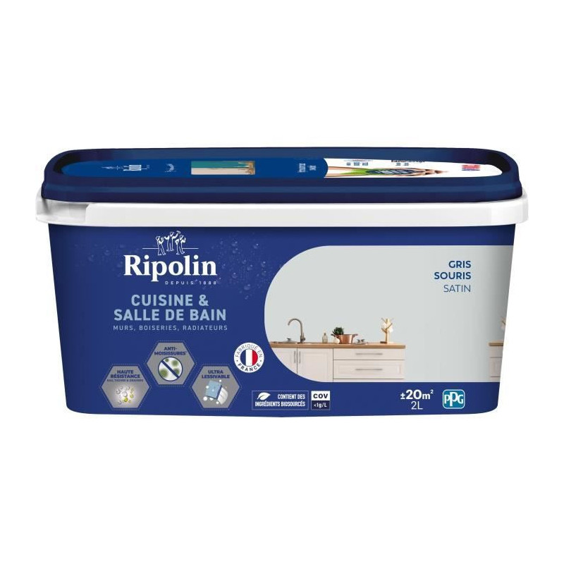 Paint for walls, woodwork, ceilings, radiators - RIPOLIN - Kitchen and