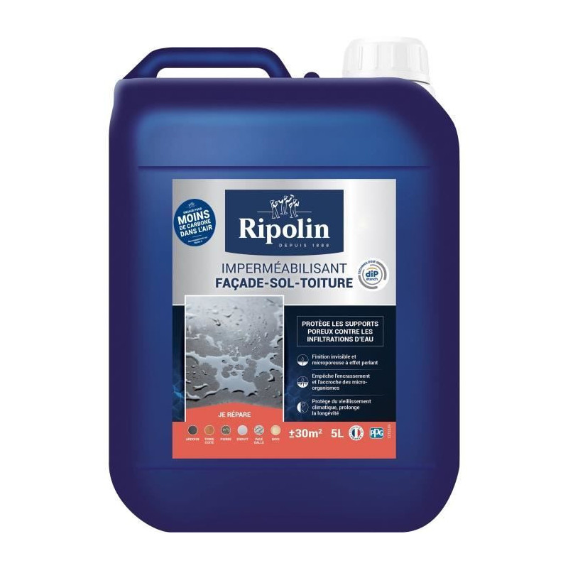Multi-support waterproofing RIPOLIN 398062 colorless 5L