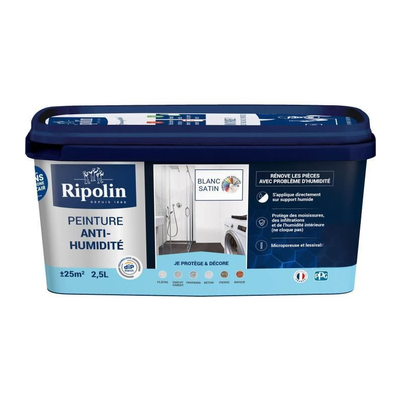 RIPOLIN Paint anti-humidity paint 2,5l