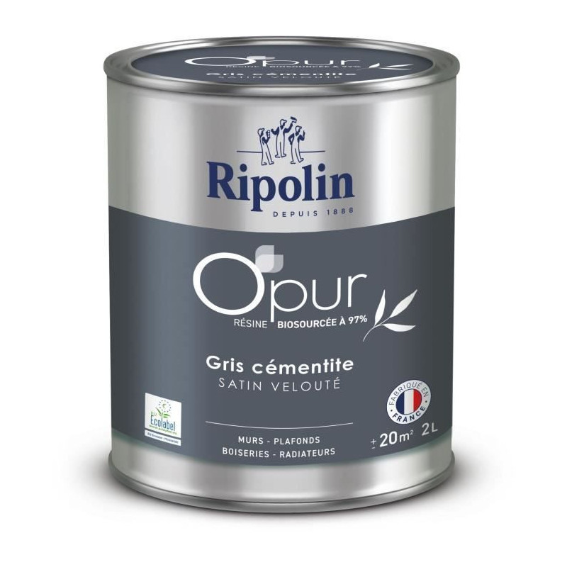 O'PUR paint for walls, woodwork & radiators - RIPOLIN - 472185 - Cemen