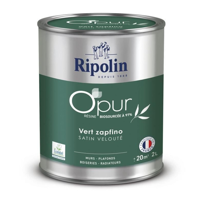 O'PUR paint for walls, woodwork & radiators - RIPOLIN - 472187 - Zapfi