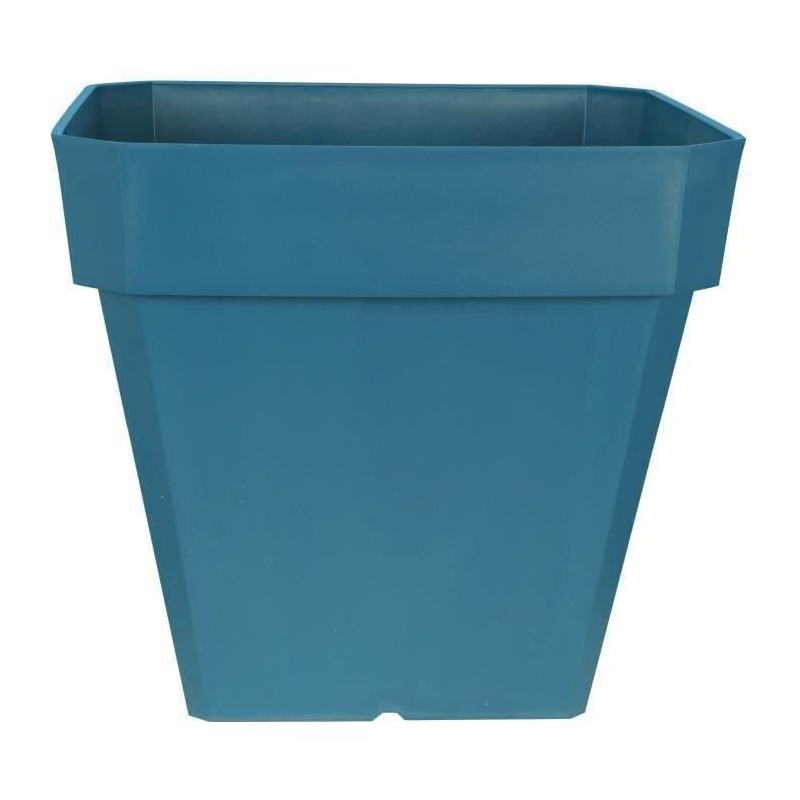 RIVIERA SOLEILLA square flower box - Plastic - 50x50 cm - Blue