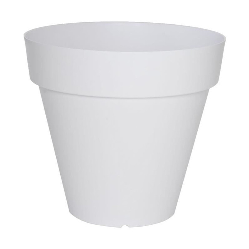 Riviera Round Soleilla Pot - 50 cm - White