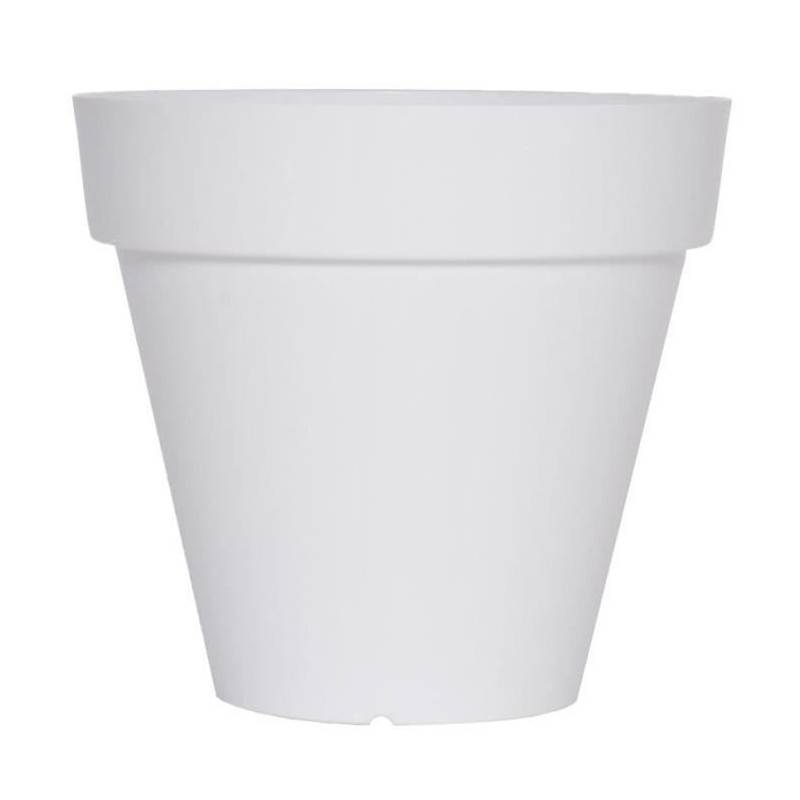Riviera Round Soleilla Pot - 50 cm - White