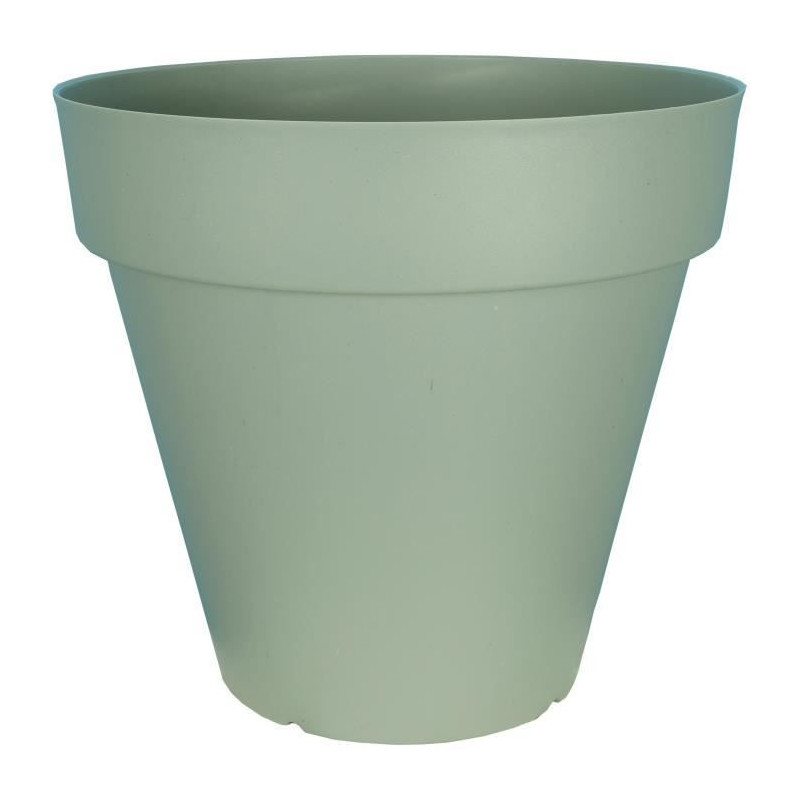 RIVIERA SOLEILLA round flower box - Plastic - Diameter 50 cm - Clay gr