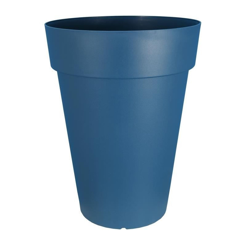 RIVIERA SOLEILLA flower box - Plastic - Height 66 cm - Blue