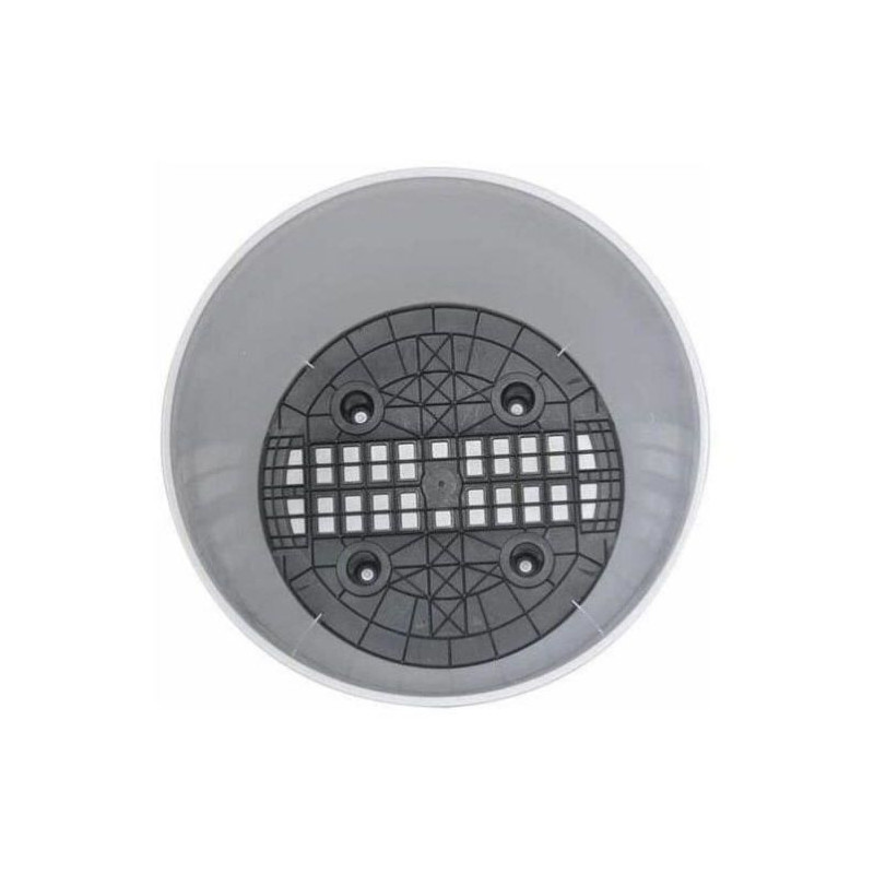 RIVIERA EVA NEW round flower box - Plastic - Diameter 36 cm - Blue