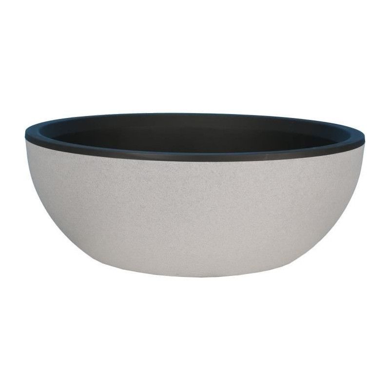 Riviera - Flower pot - Granite D40 - Stone