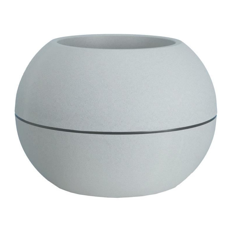 RIVIERA - BALL FLOWER POT - D40 - Stone