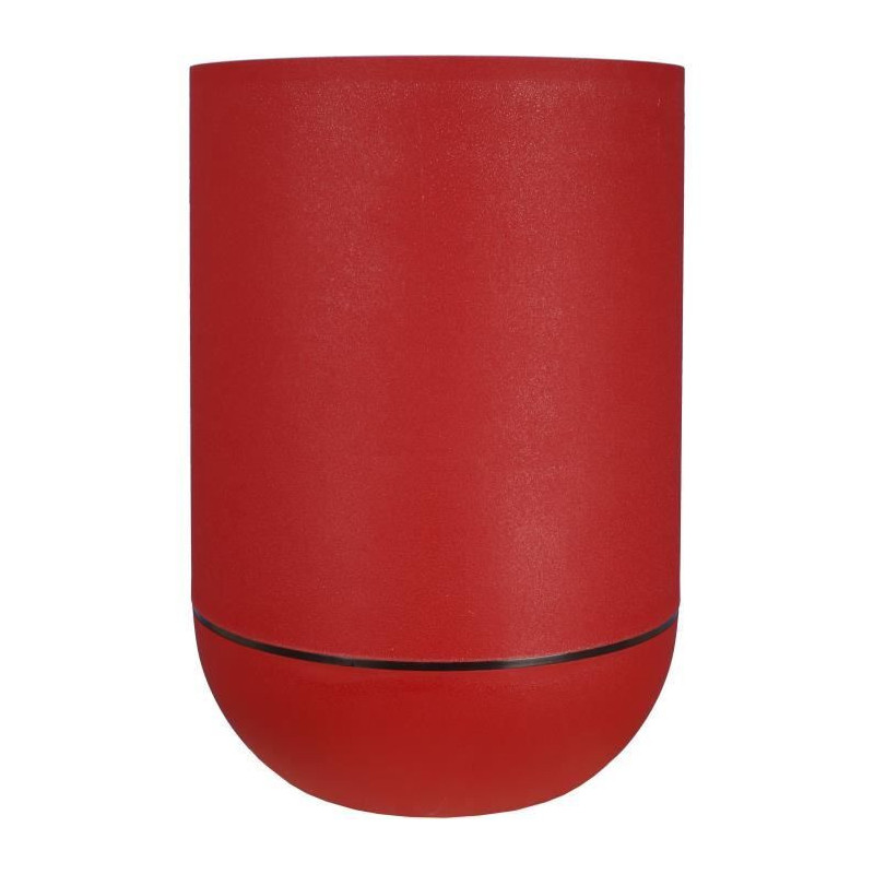RIVIERA - Tulip flower pot - granite D40 - red