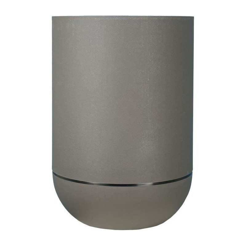 RIVIERA - Tulip flower pot - granite D40 - gray