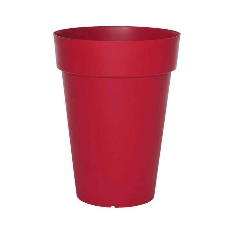 RIVIERA Soleilla Flowerpot - Round - Ø 40 x 53 cm - Red