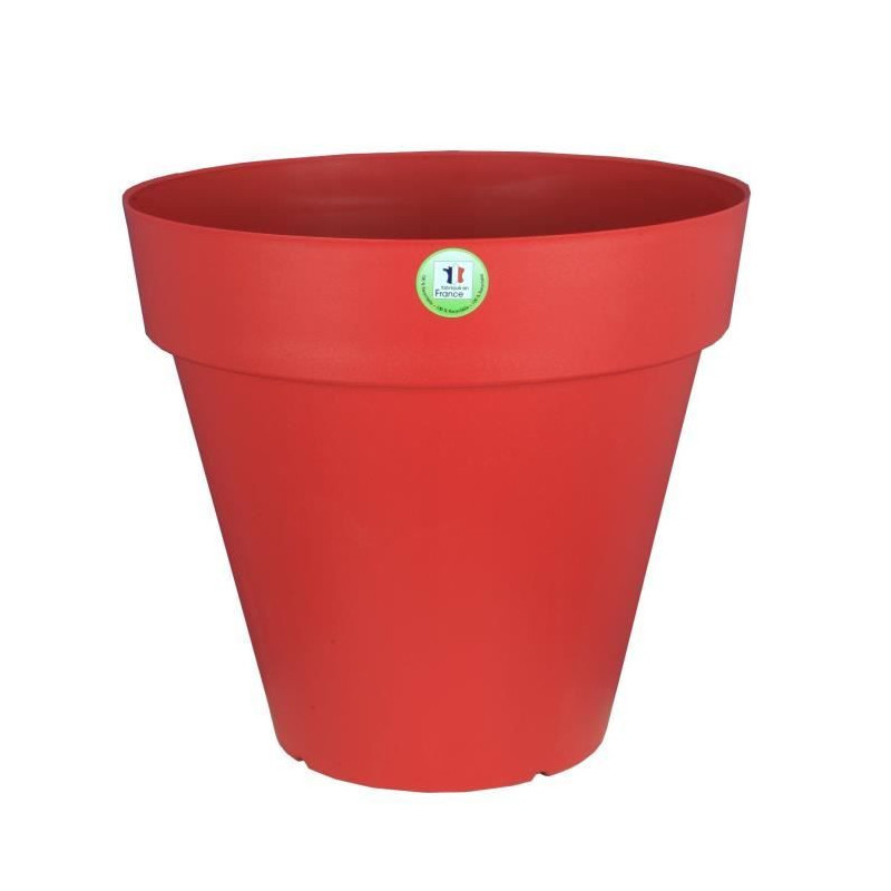 Riviera flower flower pot - round - Ø 60 x 53.6 cm - red