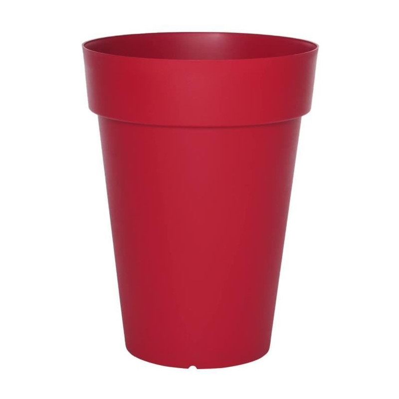 RIVIERA Soleilla flower pot - Round - Ø 50 x 66 cm - Red
