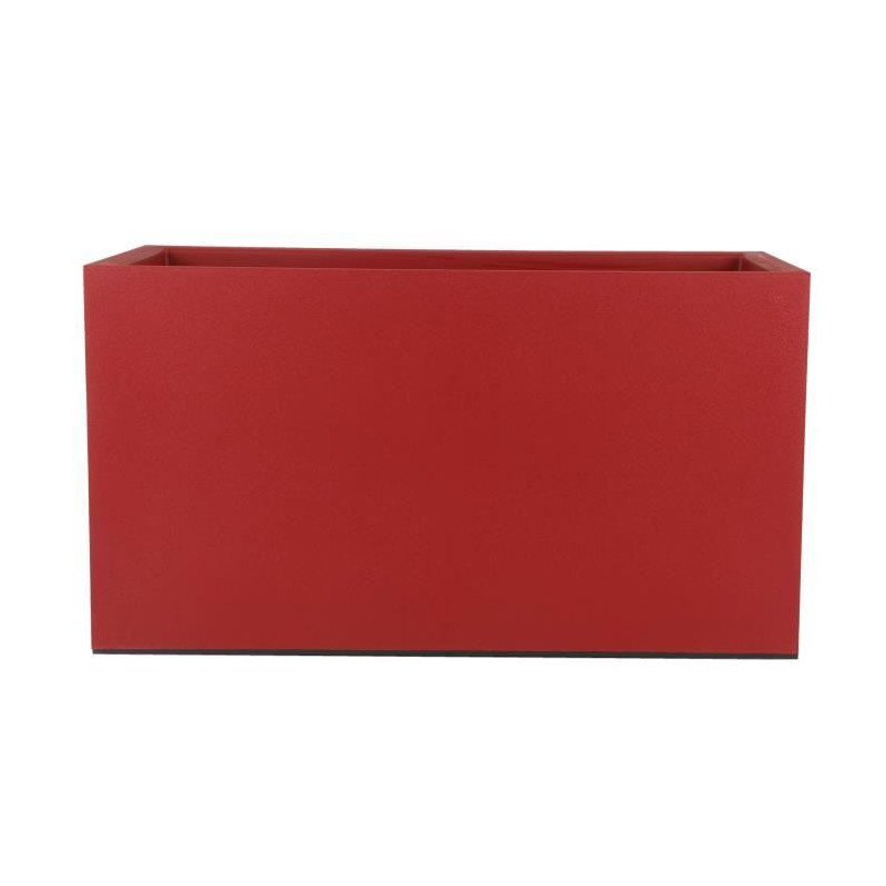 Riviera Jardiniere Granite - 80x40 cm - Red