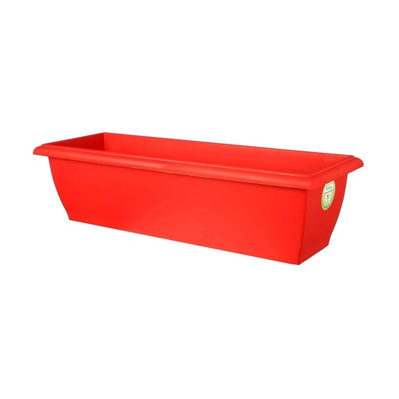 Riviera Jardiniere Evolution - 80 x 40 x H 32 cm - 64 L - Red
