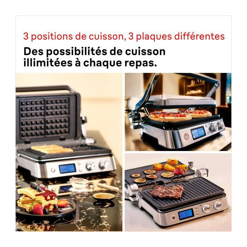 Multifunction grill - BRAUN - Multi Pro 9 - 2000 W - 3 heating positio