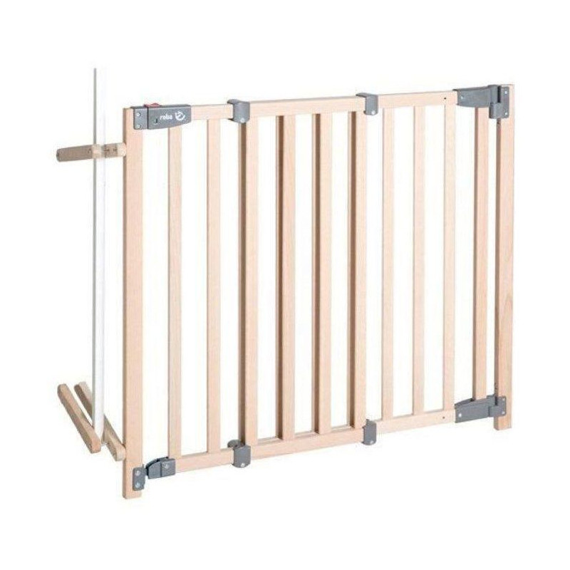 ROBA Safety Up Baby Safety Gate for Stairs - Width from 93.5 to 120.5