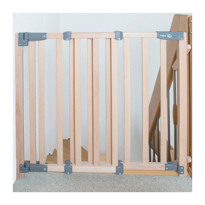 ROBA Safety Up Baby Safety Gate for Stairs - Width from 93.5 to 120.5