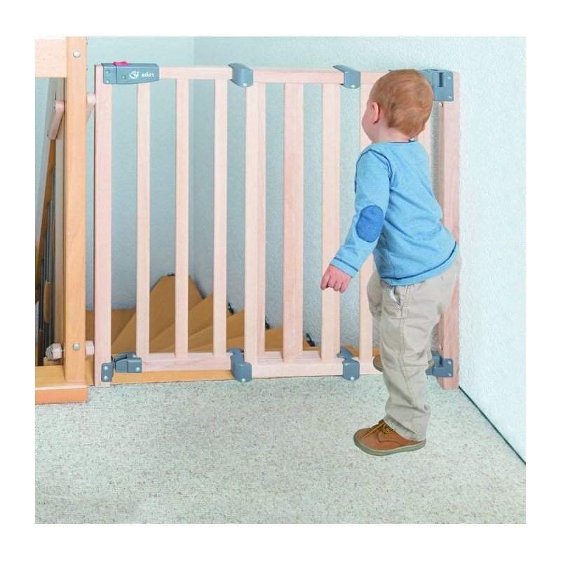 ROBA Safety Up Baby Safety Gate for Stairs - Width from 93.5 to 120.5