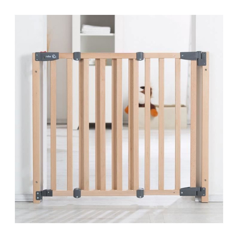Safety Up Baby Safety Gate for Door - ROBA - Adjustable Width from 70